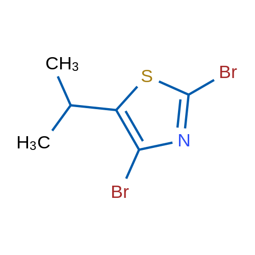 2,4-Dibromo-5-isopropylthiazole 1g