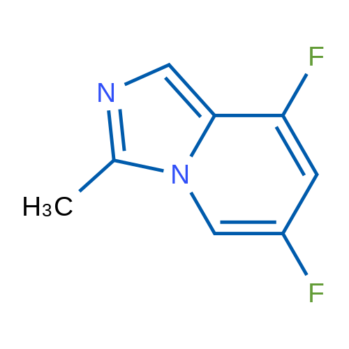6,8-Difluoro-3-methylimidazo[1,5-a]pyridine 1g