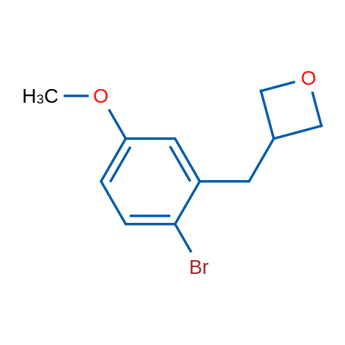 3-(2-Bromo-5-methoxybenzyl)oxetane 1g