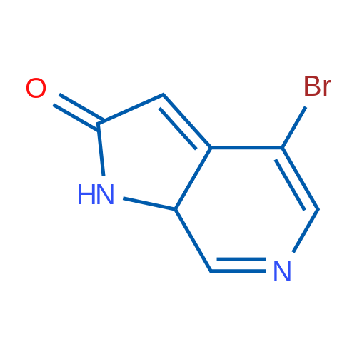 4-Bromo-1H-pyrrolo[2,3-c]pyridin-2(7aH)-one 1g