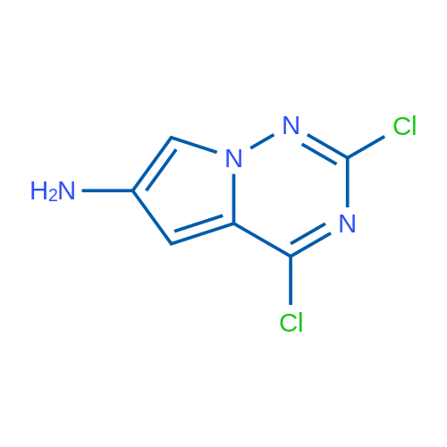 2,4-Dichloropyrrolo[2,1-f][1,2,4]triazin-6-amine 100mg