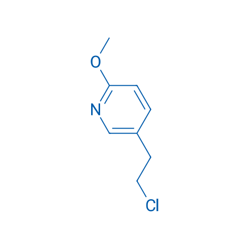 5-(2-Chloroethyl)-2-methoxypyridine 250mg