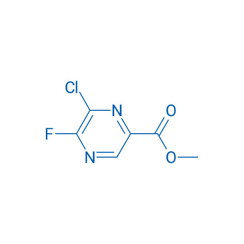 Methyl 6-chloro-5-fluoropyrazine-2-carboxylate 250mg
