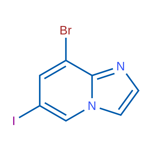 8-Bromo-6-iodoimidazo[1,2-a]pyridine 1g