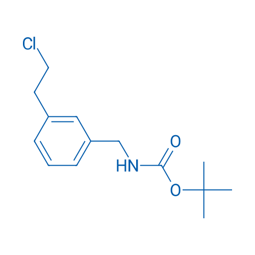 tert-Butyl 3-(2-chloroethyl)benzylcarbamate 1g