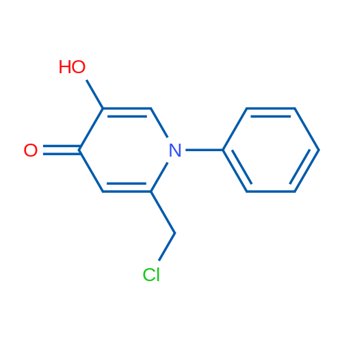 2-(Chloromethyl)-5-hydroxy-1-phenylpyridin-4(1H)-one 1g