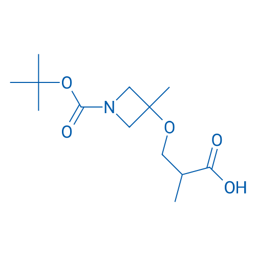 3-({1-[(tert-butoxy)carbonyl]-3-methylazetidin-3-yl}oxy)-2-methylpropanoic acid 250mg