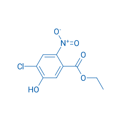 Ethyl 4-chloro-5-hydroxy-2-nitrobenzoate 1g
