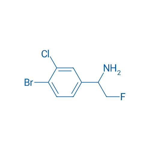 1-(4-Bromo-3-chlorophenyl)-2-fluoroethan-1-amine 1g