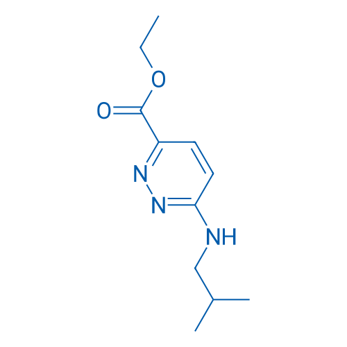 Ethyl 6-(isobutylamino)pyridazine-3-carboxylate 250mg