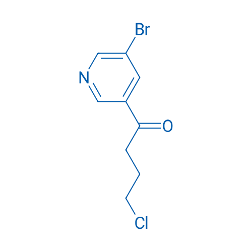 1-(5-Bromopyridin-3-yl)-4-chlorobutan-1-one 250mg