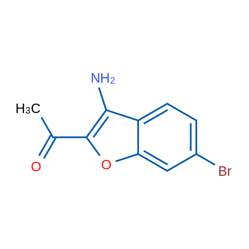 1-(3-Amino-6-bromobenzofuran-2-yl)ethanone 1g