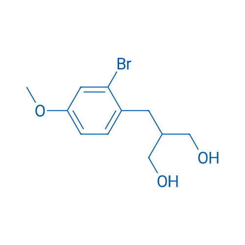 2-(2-Bromo-4-methoxybenzyl)propane-1,3-diol 1g