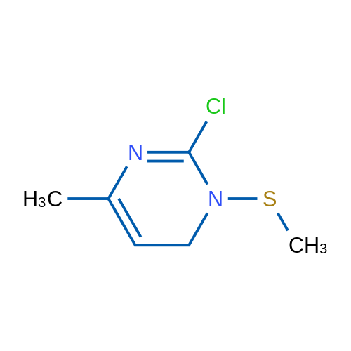 2-Chloro-4-methyl-1-(methylthio)-1,6-dihydropyrimidine 1g