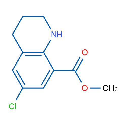 Methyl 6-chloro-1,2,3,4-tetrahydroquinoline-8-carboxylate 1g