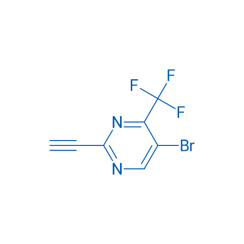 5-Bromo-2-ethynyl-4-(trifluoromethyl)pyrimidine 1g