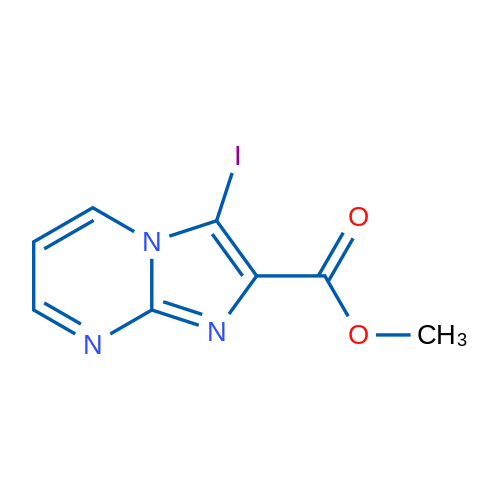 Methyl 3-iodoimidazo[1,2-a]pyrimidine-2-carboxylate 1g