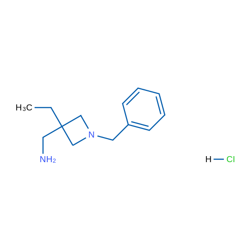 (1-Benzyl-3-ethylazetidin-3-yl)methanamine hydrochloride 1g