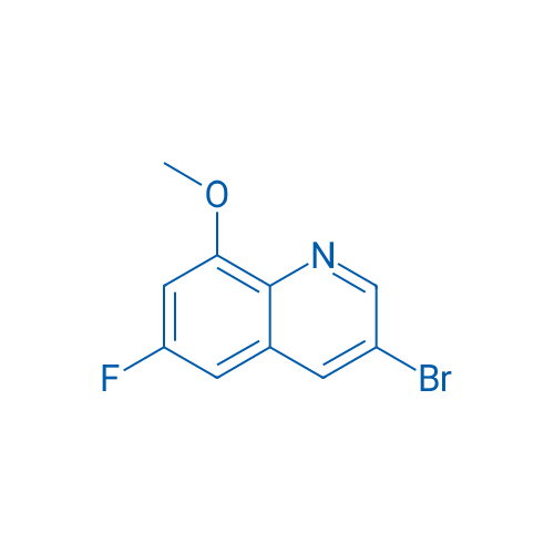 3-Bromo-6-fluoro-8-methoxyquinoline 250mg