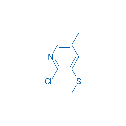2-Chloro-5-methyl-3-(methylthio)pyridine 1g