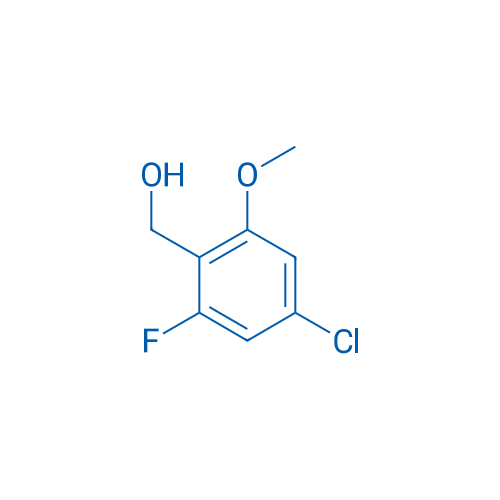 (4-Chloro-2-fluoro-6-methoxyphenyl)methanol 100mg