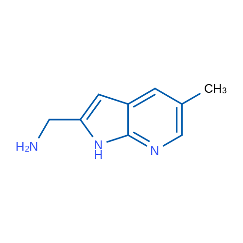 (5-Methyl-1H-pyrrolo[2,3-b]pyridin-2-yl)methanamine 1g