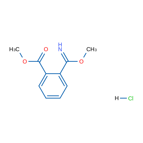 Methyl 2-(imino(methoxy)methyl)benzoate hydrochloride 1g
