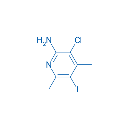 3-Chloro-5-iodo-4,6-dimethylpyridin-2-amine 1g