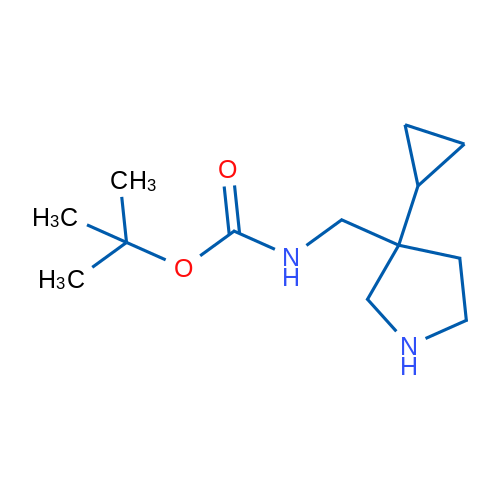 tert-Butyl N-[(3-cyclopropylpyrrolidin-3-yl)methyl]carbamate 1g