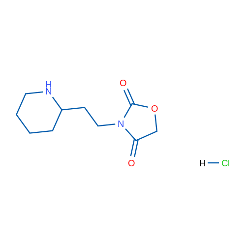 3-(2-(Piperidin-2-yl)ethyl)oxazolidine-2,4-dione hydrochloride 5g