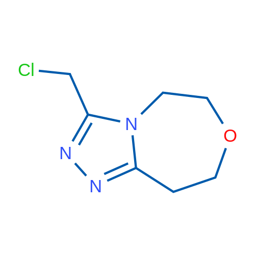 3-(Chloromethyl)-5H,6H,8H,9H-[1,2,4]triazolo[4,3-d][1,4]oxazepine 1g