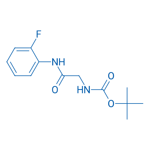 tert-Butyl N-{[(2-fluorophenyl)carbamoyl]methyl}carbamate 1g