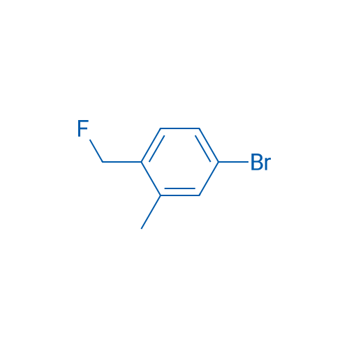 4-Bromo-1-(fluoromethyl)-2-methylbenzene 250mg