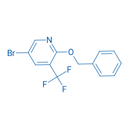 2-(Benzyloxy)-5-bromo-3-(trifluoromethyl)pyridine 100mg
