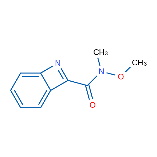 N-Methoxy-N-methyl-7-azabicyclo[4.2.0]octa-1,3,5,7-tetraene-8-carboxamide 1g