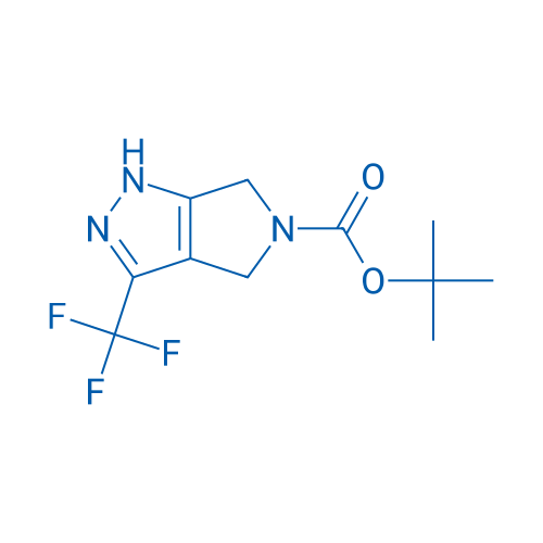 tert-Butyl 3-(trifluoromethyl)-4,6-dihydropyrrolo[3,4-c]pyrazole-5(1H)-carboxylate 1g