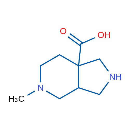 5-Methyl-octahydro-1H-pyrrolo[3,4-c]pyridine-7a-carboxylic acid 1g