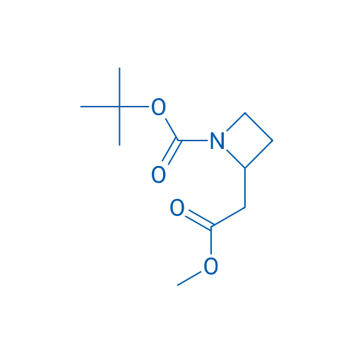 tert-Butyl 2-(2-methoxy-2-oxoethyl)azetidine-1-carboxylate 1g