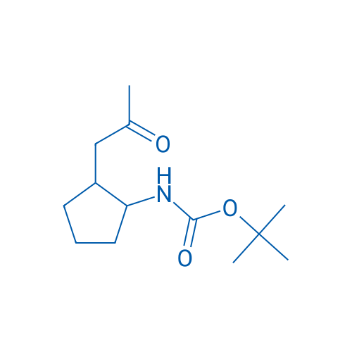 tert-Butyl n-[2-(2-oxopropyl)cyclopentyl]carbamate 1g
