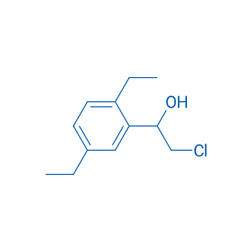 2-Chloro-1-(2,5-diethylphenyl)ethan-1-ol 1g