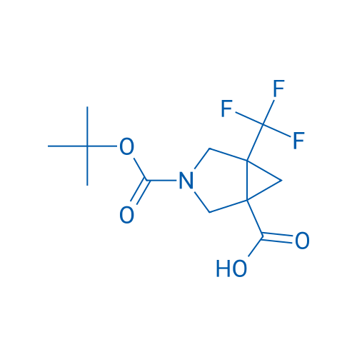 3-[(tert-Butoxy)carbonyl]-5-(trifluoromethyl)-3-azabicyclo[3.1.0]hexane-1-carboxylic acid 1g
