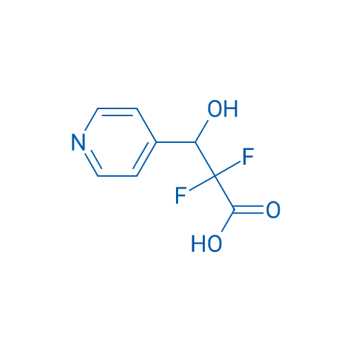2,2-Difluoro-3-hydroxy-3-(pyridin-4-yl)propanoic acid 1g