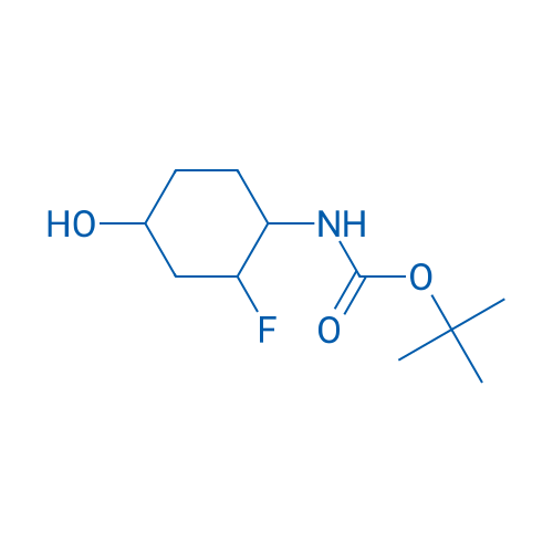 tert-Butyl (2-fluoro-4-hydroxycyclohexyl)carbamate 100mg