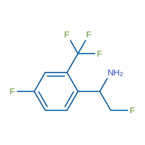 2-Fluoro-1-[4-fluoro-2-(trifluoromethyl)phenyl]ethan-1-amine 1g