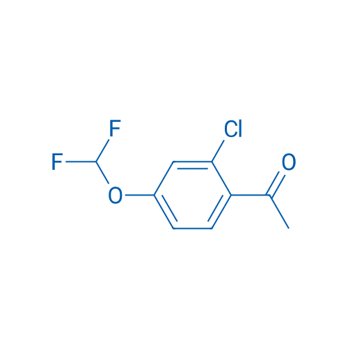 1-(2-Chloro-4-(difluoromethoxy)phenyl)ethanone 250mg