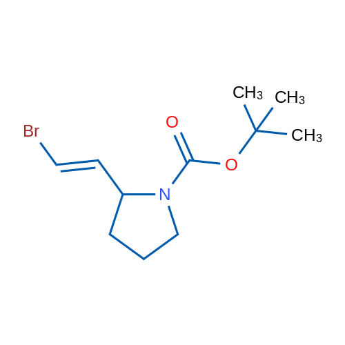 tert-Butyl 2-[(E)-2-bromoethenyl]pyrrolidine-1-carboxylate 1g