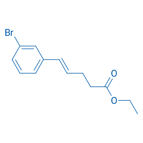 Ethyl 5-(3-bromophenyl)pent-4-enoate 250mg