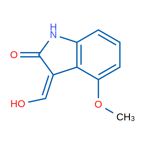 3-(Hydroxymethylene)-4-methoxyindolin-2-one 1g