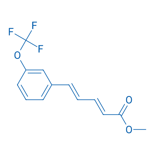 (2E,4E)-Methyl 5-(3-(trifluoromethoxy)phenyl)penta-2,4-dienoate 1g