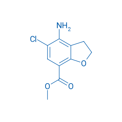 Methyl 4-amino-5-chloro-2,3-dihydrobenzofuran-7-carboxylate 250mg